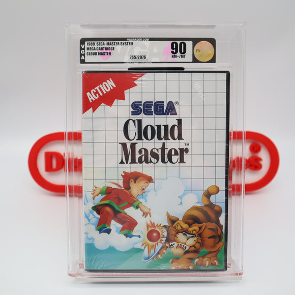 CLOUD MASTER - VGA GRADED 90 MINT GOLD! NEW & Factory Sealed! (SMS Sega Master System)