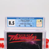DAYS OF THUNDER - CGC GRADED 8.5 CIB with a 9.6 CART! (NES Nintendo)