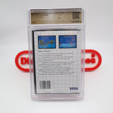 SPACE HARRIER - CGC PEDIGREE GRADED 9.8 CIB with 9.8 Box and Manual! (SMS / Sega Master System)