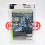 HALO WARS - BEST BUY PRE-ORDER DISPLAY ONLY BOX W/ WARTHOG! WATA GRADED 9.0! (XBox 360)