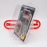 LUMAT - EWOK - 79 BACK - NEW Authentic & Factory Sealed + STAR CASE! (MOC Vintage Star Wars Figure)