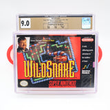WILDSNAKE / WILD SNAKE - CGC PEDIGREE GRADED 9.0 CIB with 9.8 CART & MANUAL! (SNES Super Nintendo)