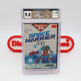 SPACE HARRIER 3-D 3D - CGC GRADED 9.8 A+! NEW & Factory Sealed with Authentic Tube Seal! (SMS Sega Master System)