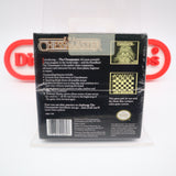 THE CHESSMASTER / CHESS MASTER - NEW & Factory Sealed with Authentic H-Seam! (Game Boy Original)
