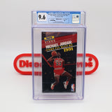 MICHAEL JORDAN: COME FLY WITH ME 1991 - CGC GRADED 9.6 A+! NEW & Factory Sealed with Authentic V-Overlap Seam! (VHS)