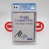 WORLD GRAND PRIX - CGC GRADED 9.6 CIB! (SMS / Sega Master System)