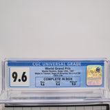 WORLD GRAND PRIX - CGC GRADED 9.6 CIB! (SMS / Sega Master System)