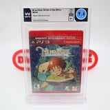 NI NO KUNI: WRATH OF THE WHITE WITCH - WATA GRADED 9.6 A+! NEW & Factory Sealed! (PS3 PlayStation 3)