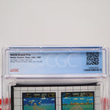 WORLD GRAND PRIX - CGC GRADED 9.6 CIB! (SMS / Sega Master System)
