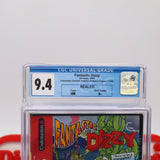 FANTASTIC DIZZY - CGC GRADED 9.4 B+! NEW & Factory Sealed with Authentic 3-Sided Seam! (Sega Genesis)