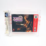 XENA: WARRIOR PRINCESS - THE TALISMAN OF FATE - WATA GRADED 8.5 A! NEW & Factory Sealed! (Nintendo 64 N64)