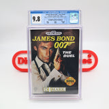 JAMES BOND 007: THE DUEL - CGC PEDIGREE GRADED 9.8 CIB w/ 9.9 MANUAL! (Sega Genesis)