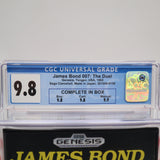 JAMES BOND 007: THE DUEL - CGC PEDIGREE GRADED 9.8 CIB w/ 9.9 MANUAL! (Sega Genesis)