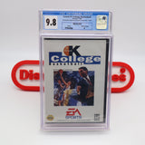COACH K COLLEGE BASKETBALL - CGC GRADED 9.8 A! NEW & Factory Sealed with Authentic V-Overlap Seam! (Sega Genesis)