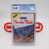 THUNDER BLADE - CGC GRADED 9.8 CIB with 9.9 CART! (SMS Sega Master System)