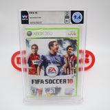 FIFA SOCCER 10 2010 - WATA GRADED 9.6 A+! NEW & Factory Sealed! (XBox 360)