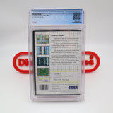 THUNDER BLADE - CGC GRADED 9.8 CIB with 9.9 CART! (SMS Sega Master System)