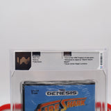 FIRE SHARK / FIRESHARK - WATA GRADED 9.8 A! NEW & Factory Sealed with Authentic Tube Seam! (Sega Genesis)