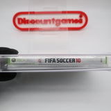 FIFA SOCCER 10 2010 - WATA GRADED 9.6 A+! NEW & Factory Sealed! (XBox 360)