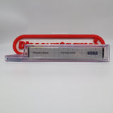 THUNDER BLADE - CGC GRADED 9.8 CIB with 9.9 CART! (SMS Sega Master System)