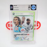 FIFA SOCCER 09 2009 - WATA GRADED 9.6 A+! NEW & Factory Sealed! (XBox 360)