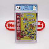 TINY TOON ADVENTURES: ACME ALL-STARS - CGC GRADED 9.8 A! NEW & Factory Sealed with Authentic Tube Seal! (Sega Genesis)