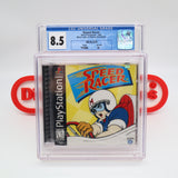 SPEED RACER - CGC GRADED 8.5 A+! NEW & Factory Sealed! (PS1 PlayStation 1)