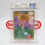 SIDE POCKET POOL / BILLIARDS - WATA GRADED 7.5 A! NEW & Factory Sealed with Authentic H-Seam! (NES Nintendo)