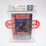 RISK - CLAMSHELL CASE VERSION! WATA GRADED 9.4 A++! NEW & Factory Sealed! (Sega Genesis)