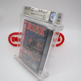 RISK - CLAMSHELL CASE VERSION! WATA GRADED 9.4 A++! NEW & Factory Sealed! (Sega Genesis)