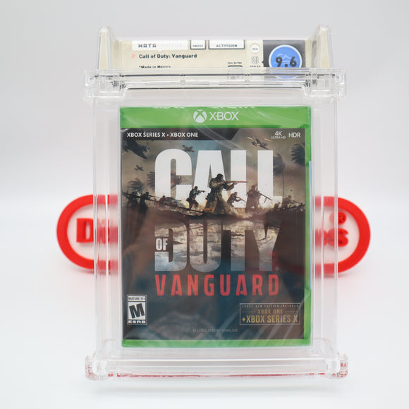 CALL OF DUTY: VANGUARD - WATA GRADED 9.6 A+! NEW & Factory Sealed! (XBox One)