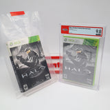 HALO: COMBAT EVOLVED ANNIVERSARY + SLIP COVER - PSA/WATA GRADED 9.8 A+! NEW & Factory Sealed! (XBox 360)