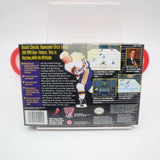 BRETT HULL NHL HOCKEY 95 1995 - NEW & Factory Sealed with Authentic V-Seam! (SNES Super Nintendo)