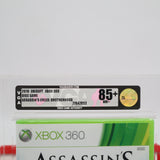 ASSASSIN'S CREED: BROTHERHOOD - VGA GRADED 85+ NM+ GOLD! NEW & Factory Sealed! (XBOX 360)