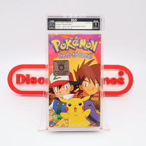 POKEMON: THE PO-KE CORRAL - IGS GRADED 8.5 BOX & 9 SEAL! NEW & Factory Sealed with Authentic V-Overlap Seam! (VHS)