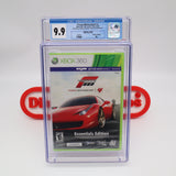 FORZA MOTORSPORT 4 ESSENTIALS EDITION RACING - CGC GRADED 9.9 A+! NEW & Factory Sealed! (XBox 360)