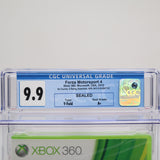FORZA MOTORSPORT 4 ESSENTIALS EDITION RACING - CGC GRADED 9.9 A+! NEW & Factory Sealed! (XBox 360)