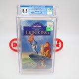 DISNEY'S THE LION KING - CGC GRADED 8.5 A+! NEW & Factory Sealed with Authentic H-Overlap Seam! (VHS)