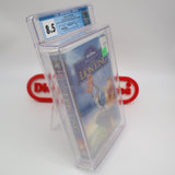 DISNEY'S THE LION KING - CGC GRADED 8.5 A+! NEW & Factory Sealed with Authentic H-Overlap Seam! (VHS)