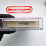 DISNEY'S THE LION KING - CGC GRADED 8.5 A+! NEW & Factory Sealed with Authentic H-Overlap Seam! (VHS)