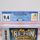 RAYMAN: RAVING RABBIDS - CGC GRADED 9.4 A++! NEW & Factory Sealed! (Game Boy Advance GBA)