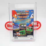 SONIC THE HEDGEHOG: SONIC JAM - VGA GRADED 90+ NM+/MINT GOLD! NEW & Factory Sealed! (Sega Saturn)