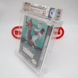 EVERT & LENDL IN TOP PLAYERS' TENNIS - WATA GRADED 8.0 B+! NEW & Factory Sealed with Authentic H-Seam! (NES Nintendo)