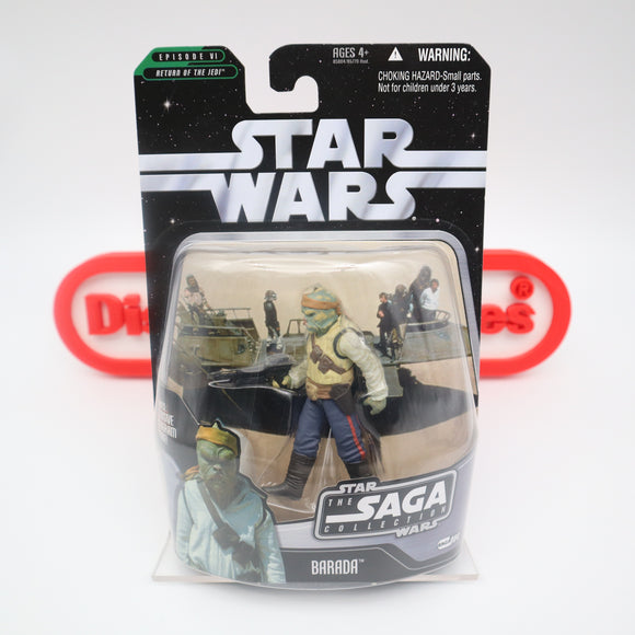 BARADA - STAR WARS THE SAGA COLLECTION - NEW Authentic & Factory Sealed Figure!
