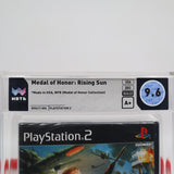 MEDAL OF HONOR: RISING SUN - WATA GRADED 9.6 A+! NEW & Factory Sealed! (PS2 PlayStation 2)
