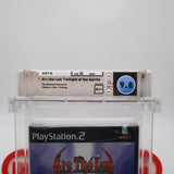 ARC THE LAD: TWILIGHT OF THE SPIRITS - CGC PEDIGREE GRADED 9.8 A++! NEW & Factory Sealed! (PS2 PlayStation 2)