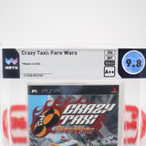 CRAZY TAXI: FARE WARS - WATA GRADED 9.8 A++! NEW & Factory Sealed! (PSP PlayStation Portable)