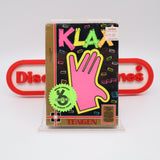 TENGEN'S KLAX - NEW & Factory Sealed with Authentic V-Overlap Seam! (NES Nintendo)