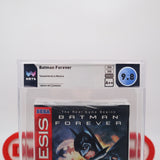 BATMAN FOREVER - WATA GRADED 9.8 A++! NEW & Factory Sealed with Authentic V-Overlap Seam! (Sega Genesis)