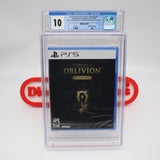 THE ELDER SCROLLS IV 4: OBLIVION REMASTERED - HIGHEST/PERFECT GRADED CGC 10 A++! NEW & Factory Sealed! (PS5 PlayStation 5)